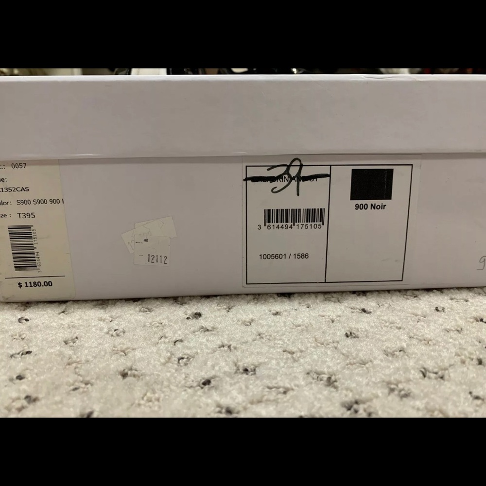 NEW Christian Dior black heels. RV $1,180 Size 39 - Picture 3 of 8
